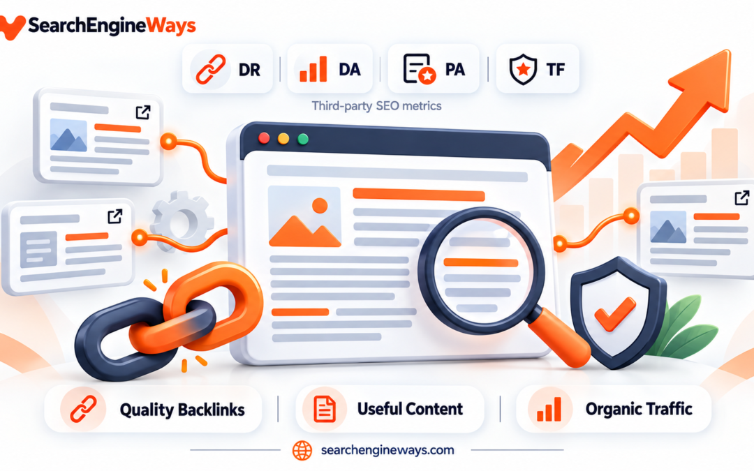 How to Improve DR, DA, PA, and Trust Flow While Growing Organic Search Traffic