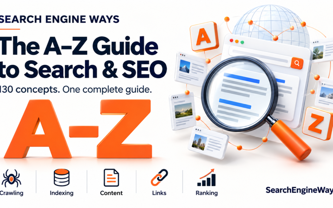 Search Engine Ways: The Complete A to Z Guide with 130 Concepts Explained